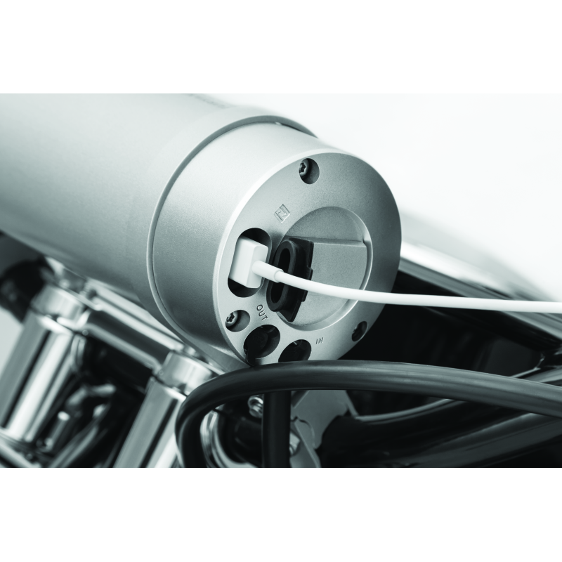 Kuryakyn Road Thunder Plus Sound Bar Satin Silver