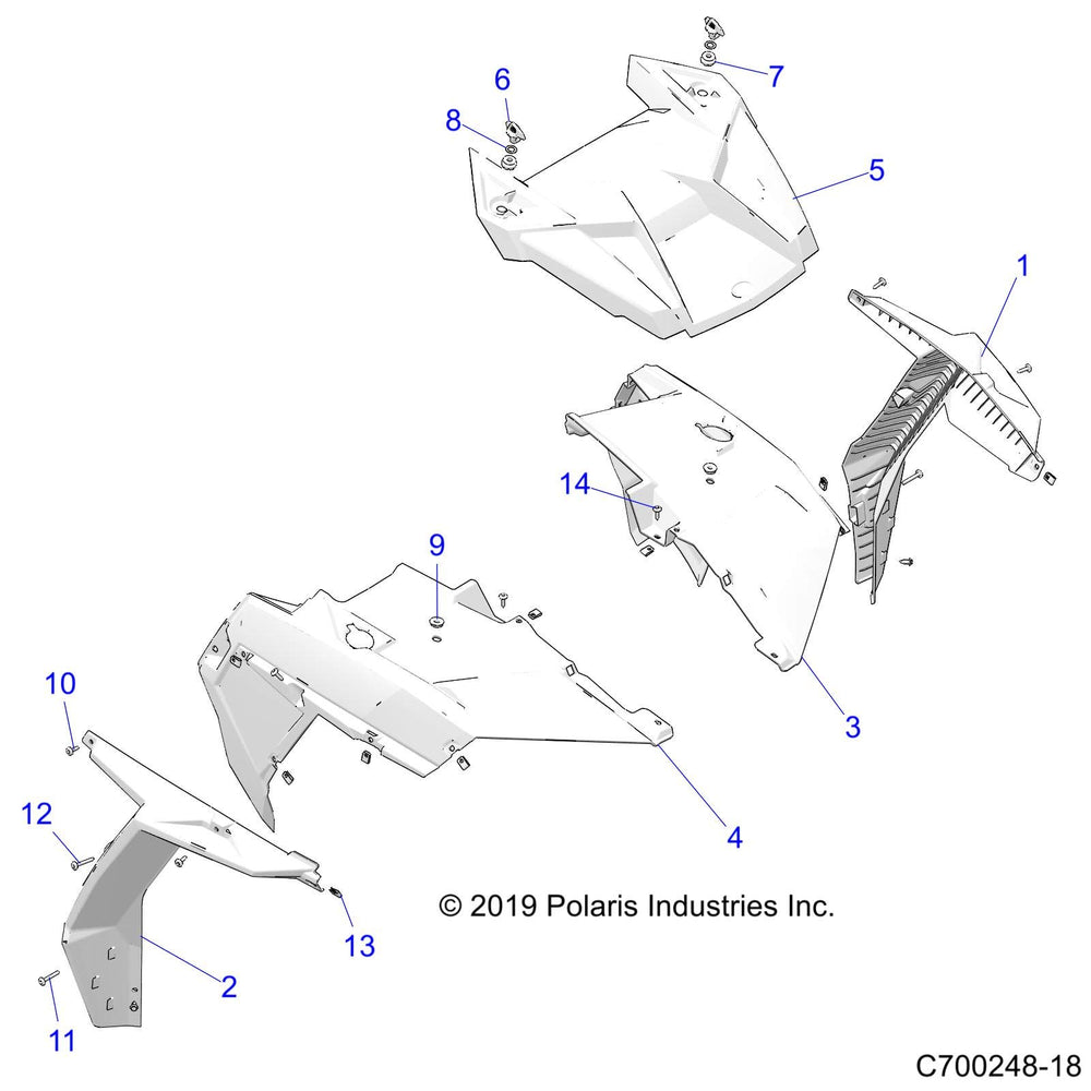 
                      
                        Polaris Genuine 2014 2015 Front Left Fender Flair 5439760-070 RZR, XP, 1000 & 900
                      
                    