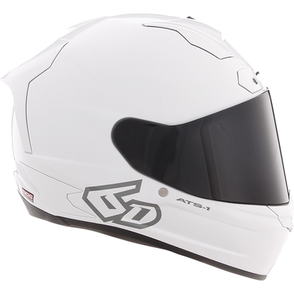 6D HELMETS ATS-1R Helmet - Gloss White - Medium 30-0916