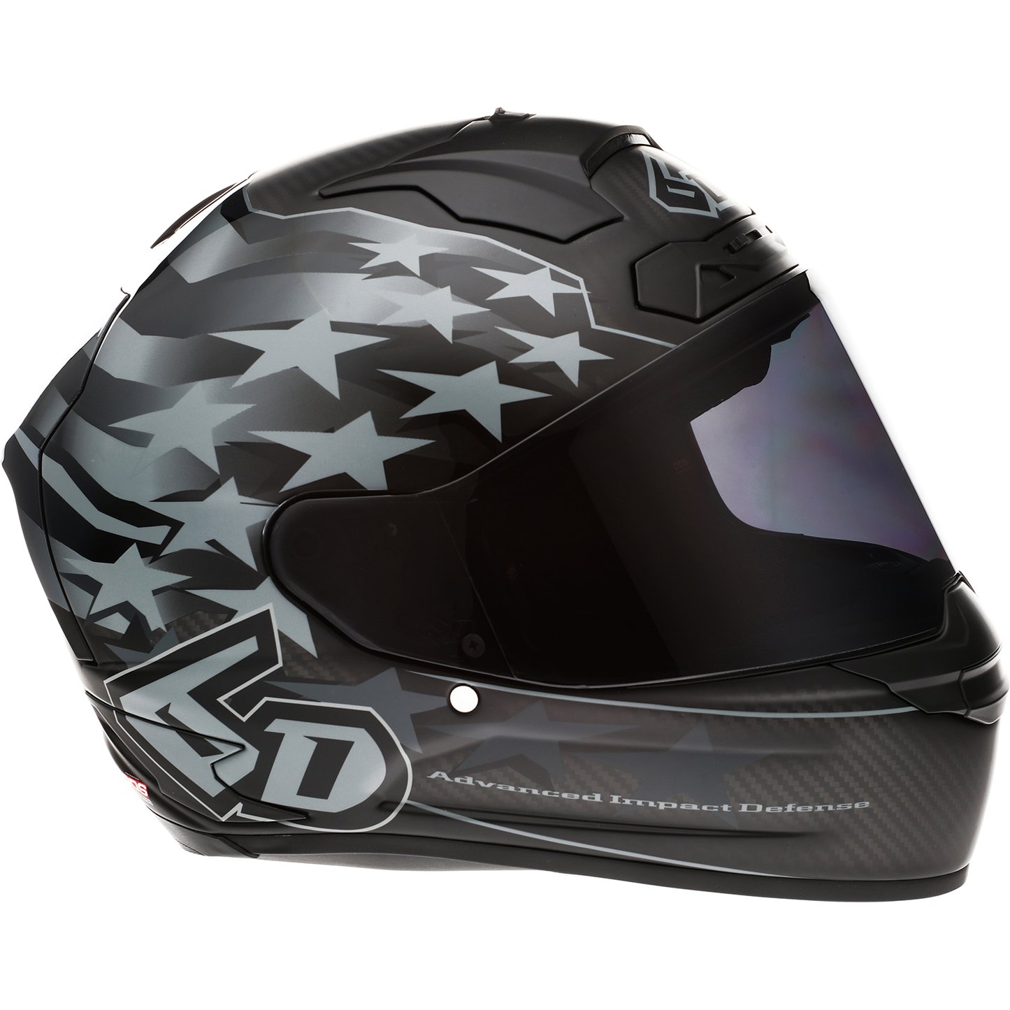 6D HELMETS ATS-1R Helmet - Patriot - Black - Large 30-0607