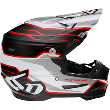 6D HELMETS ATR-2 Helmet - Phase - White/Red - XS 12-2834