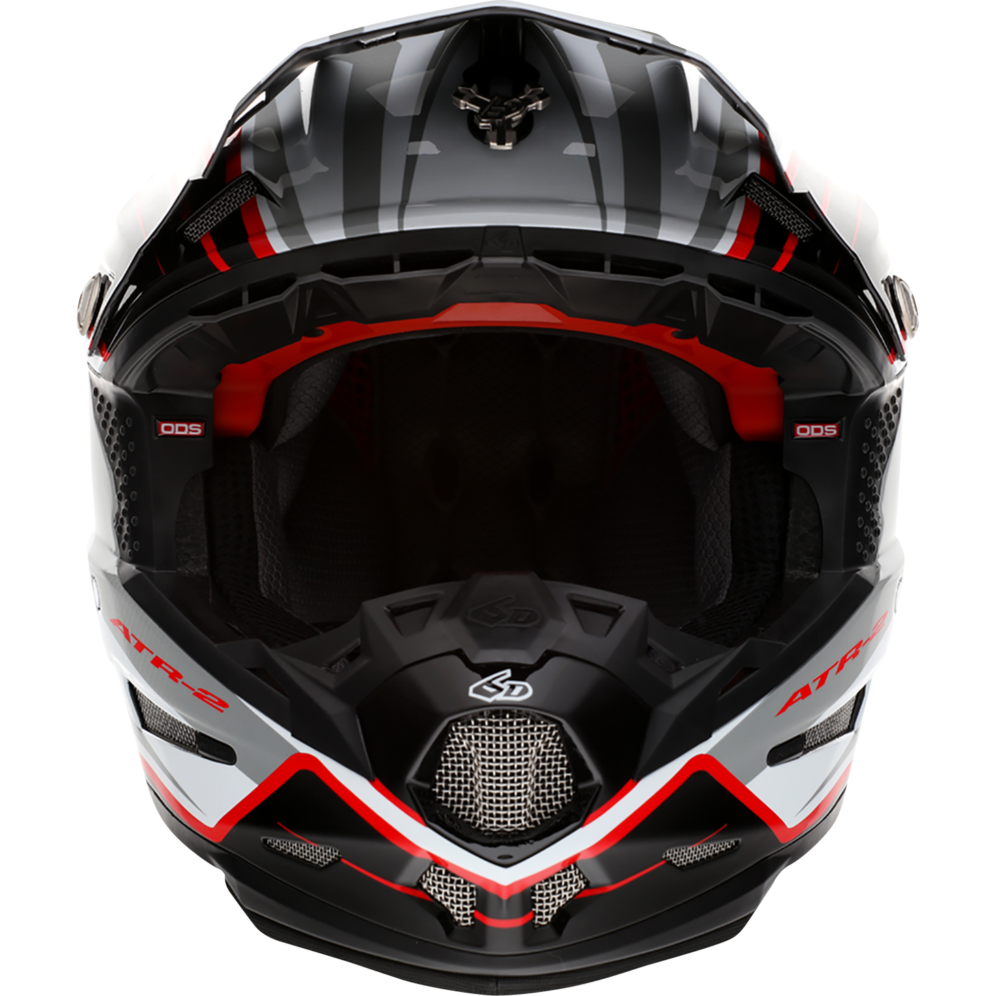6D HELMETS ATR-2 Helmet - Phase - White/Red - XS 12-2834