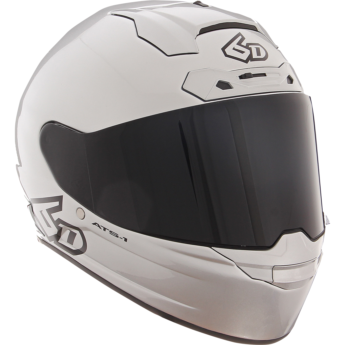 6D HELMETS ATS-1R Helmet - Gloss Silver - Large 30-0997