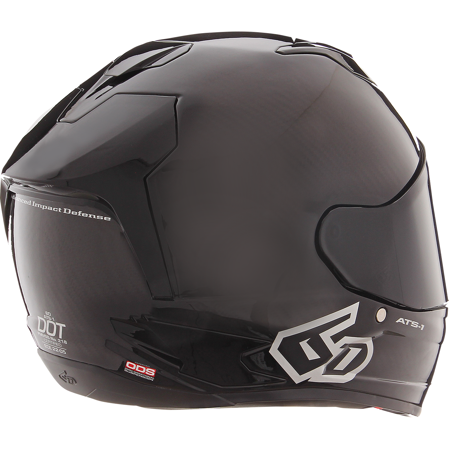 6D HELMETS ATS-1R Helmet - Gloss Black - 2XL 30-0909