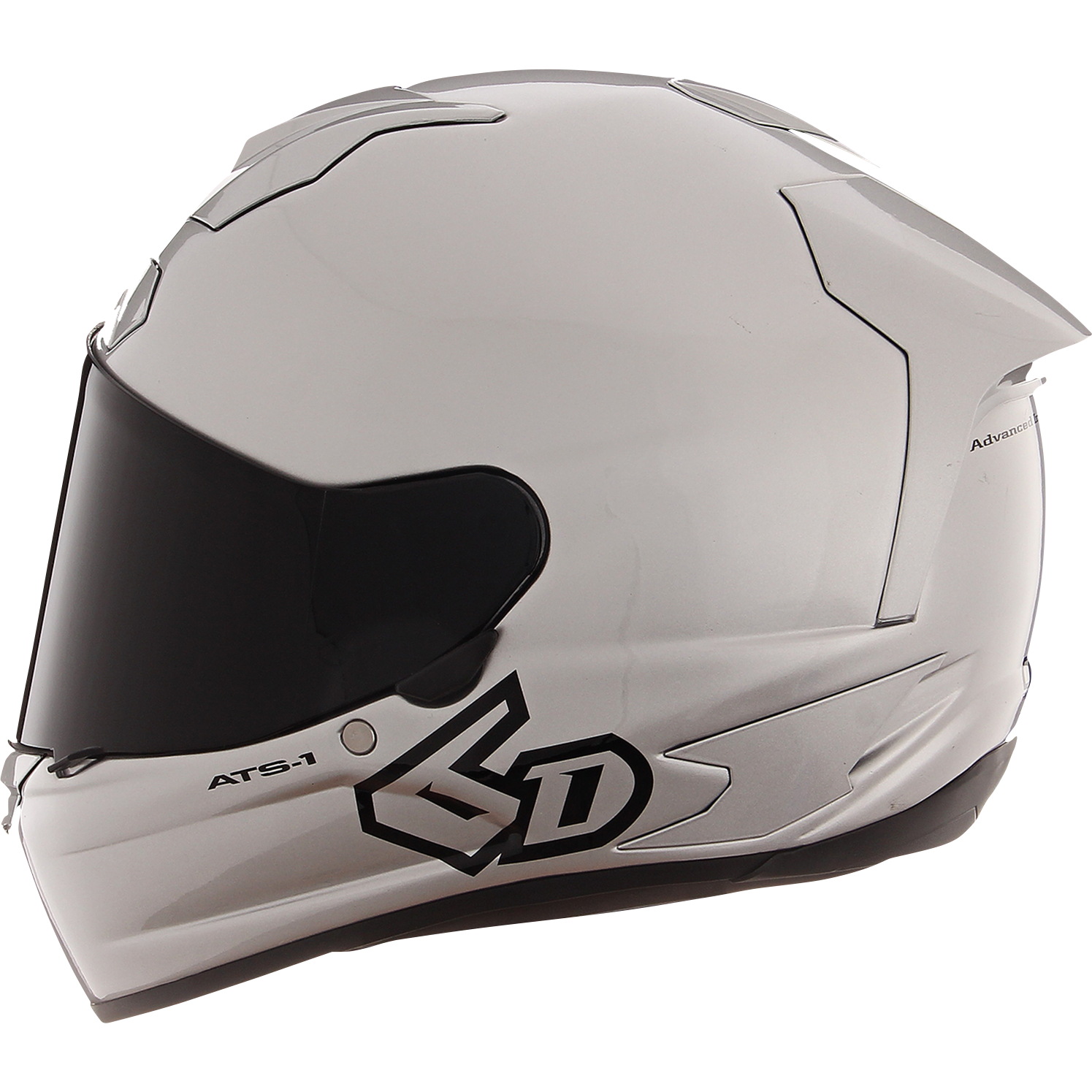 6D HELMETS ATS-1R Helmet - Gloss Silver - Small 30-0995