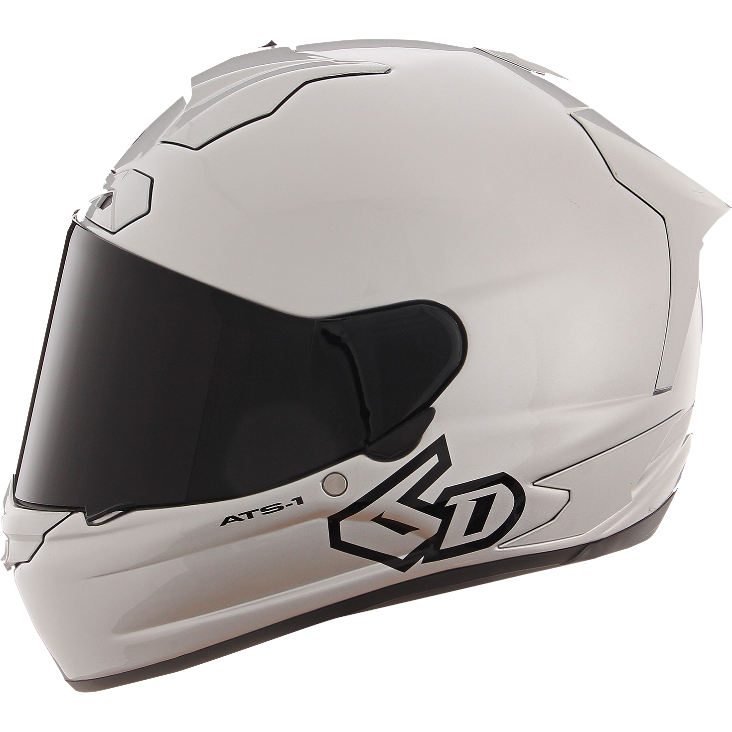 6D HELMETS ATS-1R Helmet - Gloss Silver - Large 30-0997