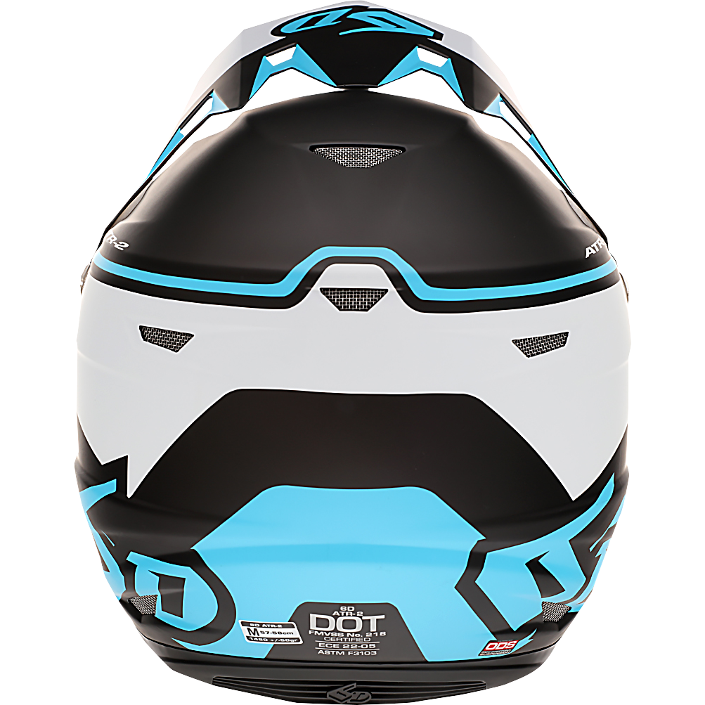 6D HELMETS ATR-2 Helmet - Drive - Cyan - XS 12-2724