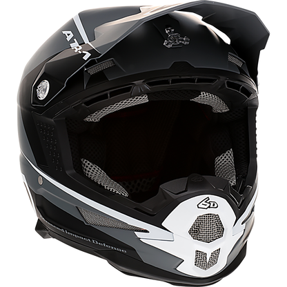 6D HELMETS ATR-1 Helmet - Stealth - White - Small 10-4615