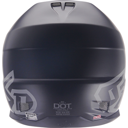 6D HELMETS ATR-1 Helmet - Matte Black - XS 10-3704