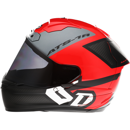6D HELMETS ATS-1R Helmet - Wyman - Red/Gray - XL 30-0738