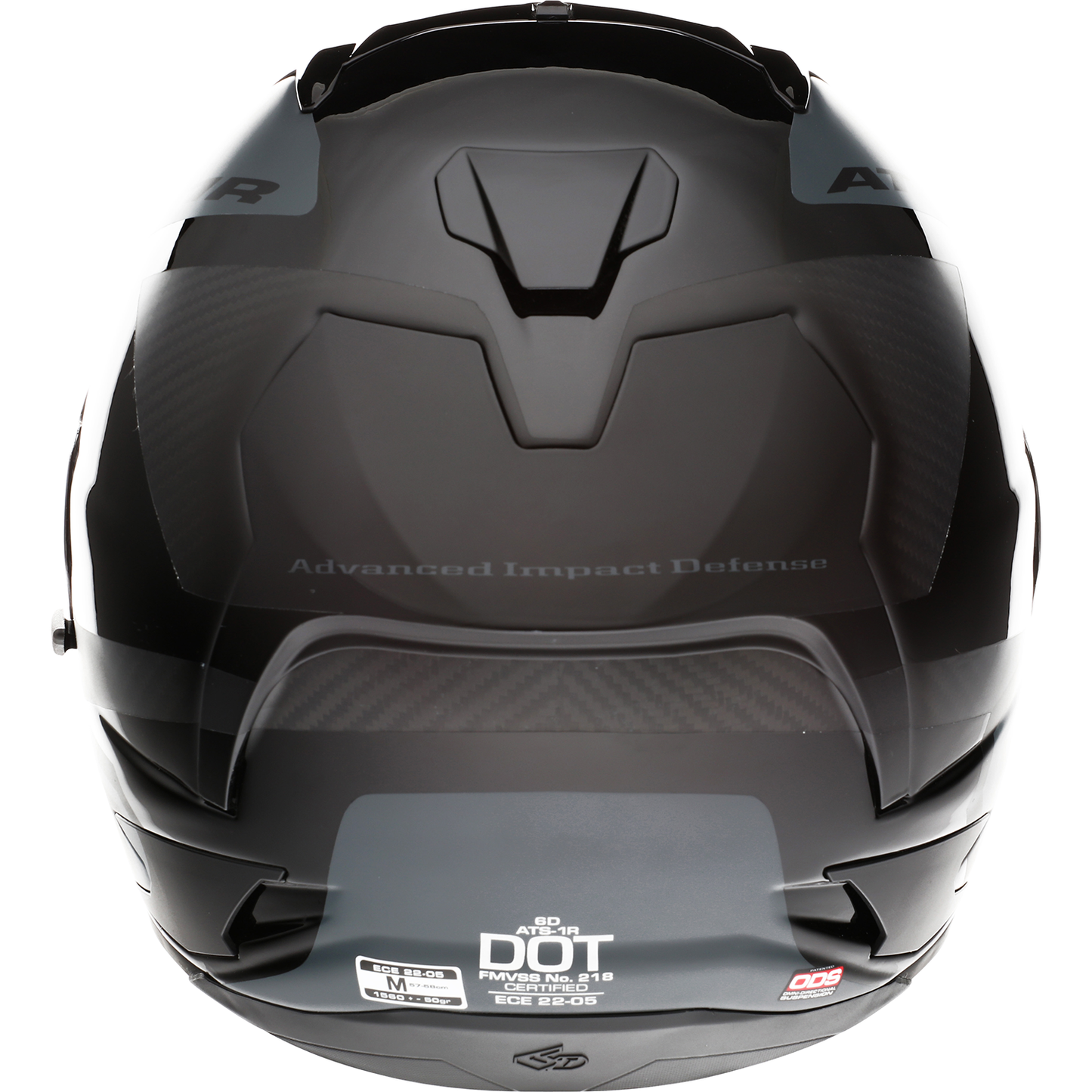 6D HELMETS ATS-1R Helmet - Wyman - Black/Gray - 2XL 30-0709