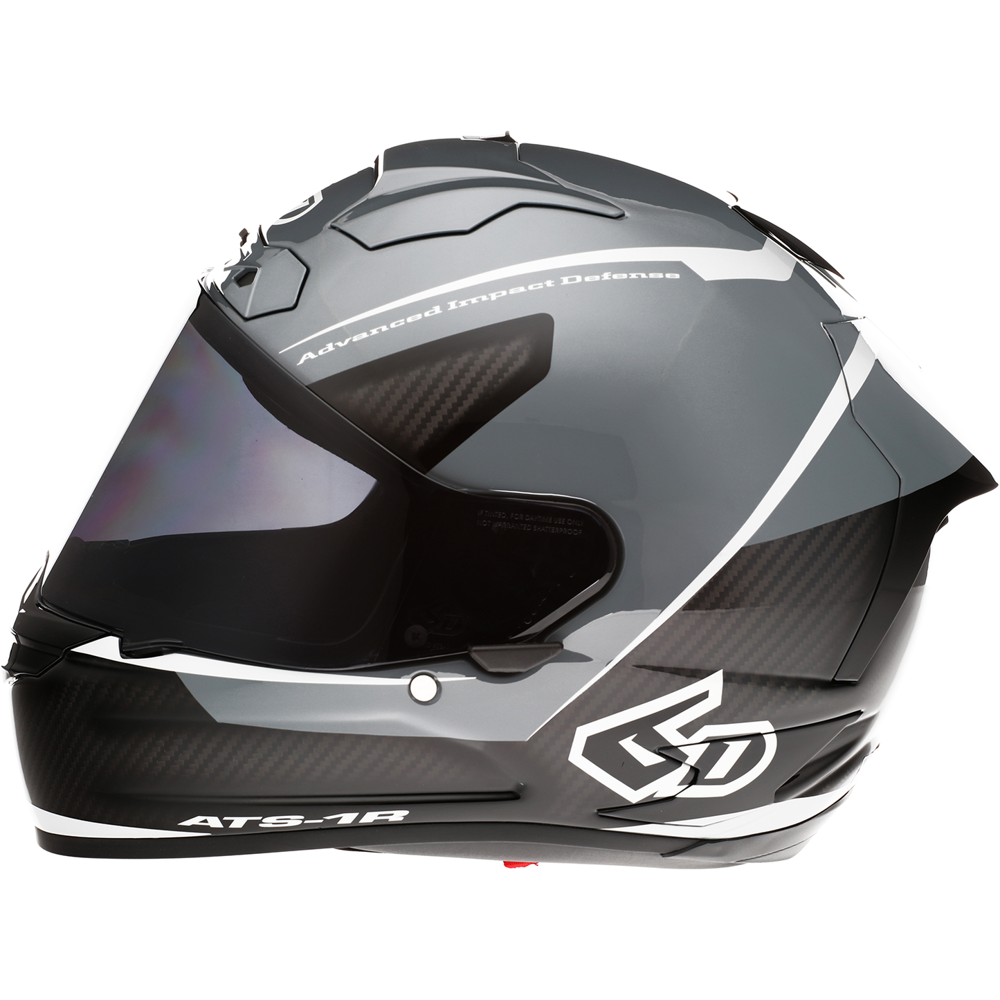 6D HELMETS ATS-1R Helmet - Alpha - Silver - 2XL 30-0589