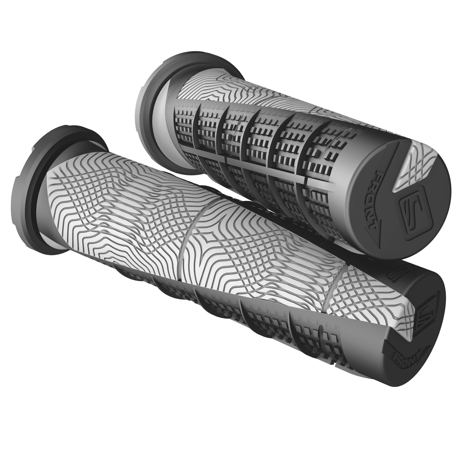 SCOTT Deuce ATV Grips - Black/Gray 217892-1001