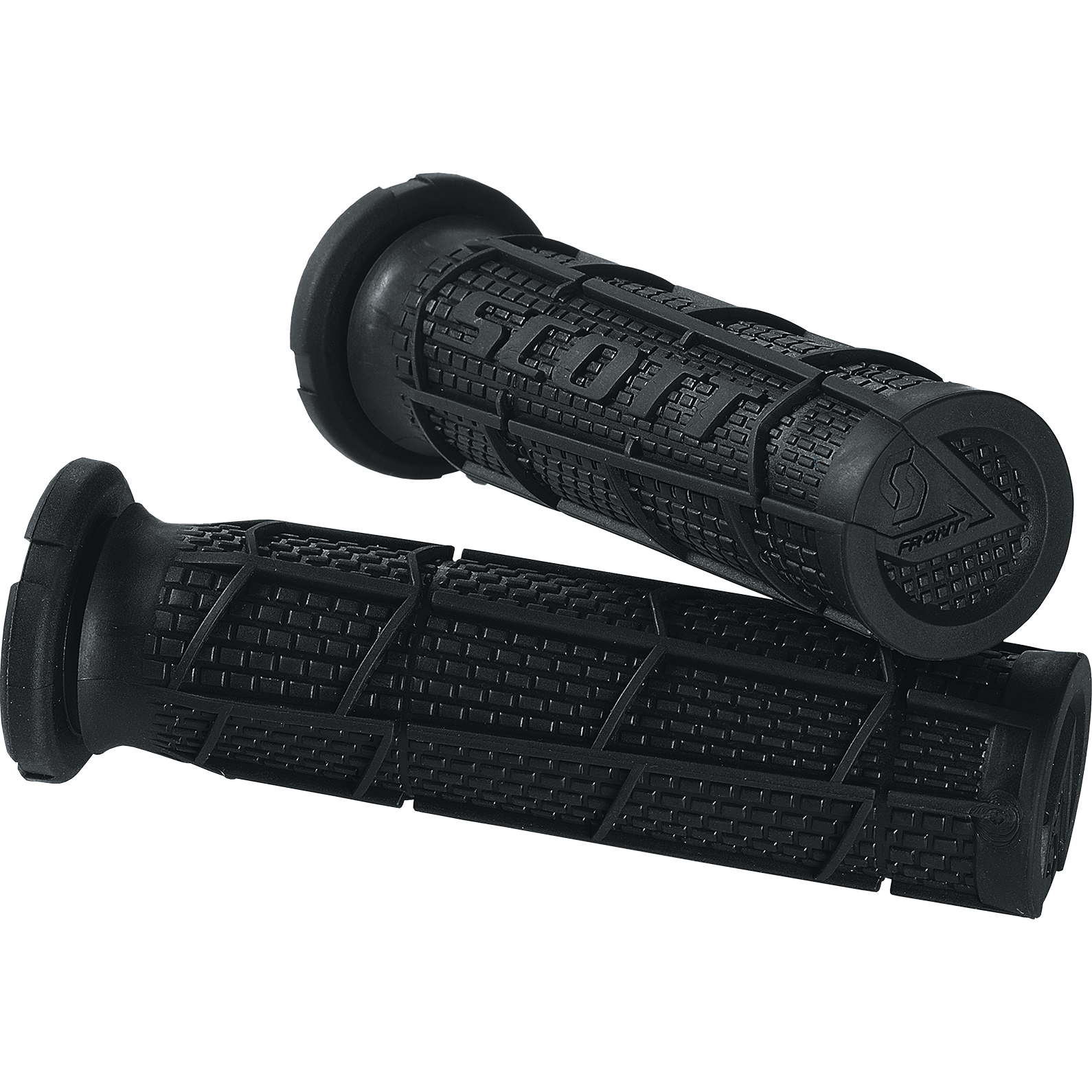 SCOTT Radial Full Waffle ATV Grips - Black 233926-0001