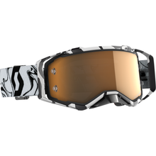 SCOTT Prospect Amplifier Goggle - Marble Black/White - Gold Chrome Works Lens 285536-7082324