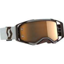SCOTT Prospect Amplifier Goggle - Gray/Brown - Gold Chrome Works Lens 285536-7430324