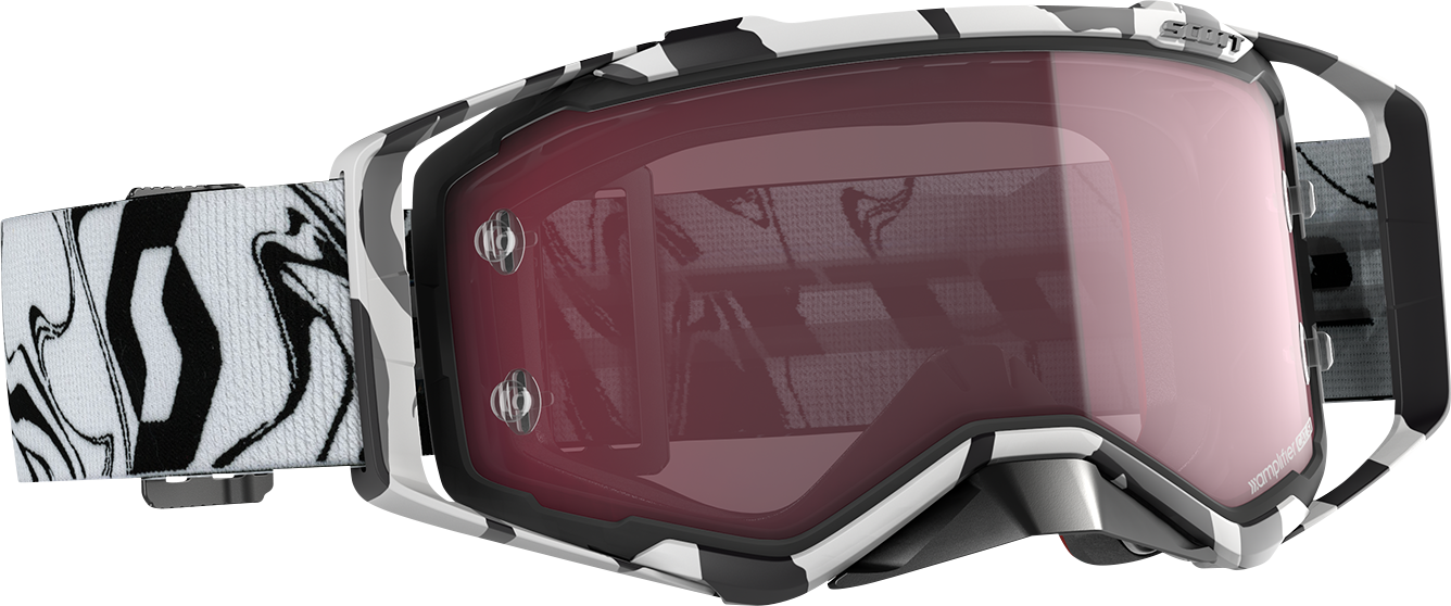 SCOTT Prospect Amplifier Goggle - Marble Black/White - Rose Works Lens 285536-7082352