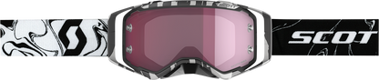 SCOTT Prospect Amplifier Goggle - Marble Black/White - Rose Works Lens 285536-7082352
