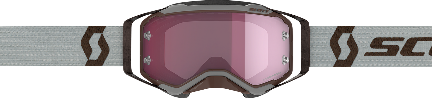 SCOTT Prospect Amplifier Goggle - Gray/Brown - Rose Works Lens 285536-7430352