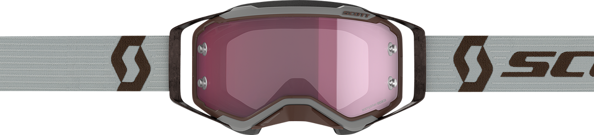 SCOTT Prospect Amplifier Goggle - Gray/Brown - Rose Works Lens 285536-7430352