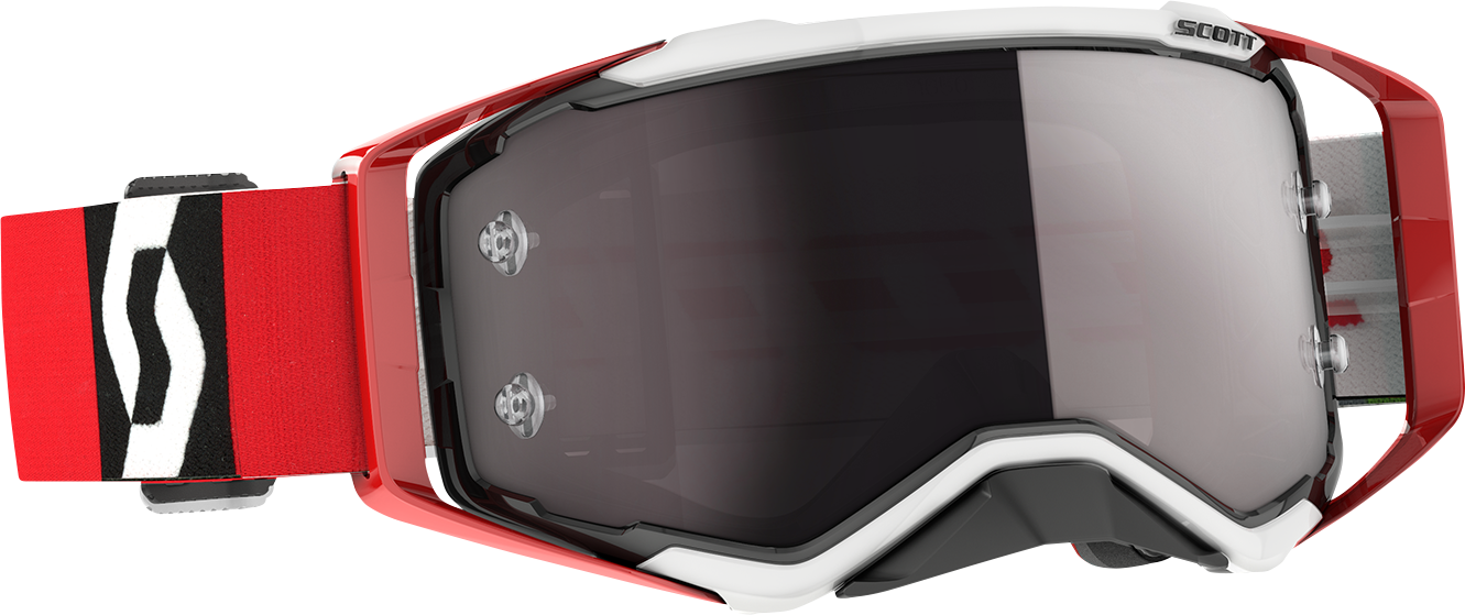 SCOTT Prospect Goggle - Red/Black - Silver Chrome Works Lens 272821-1018269