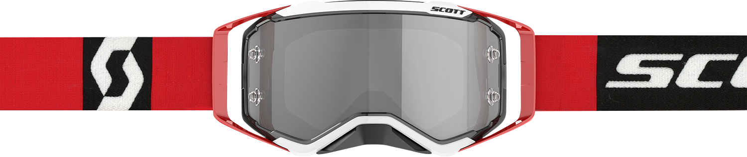 SCOTT Prospect Goggle - Red/Black - Silver Chrome Works Lens 272821-1018269
