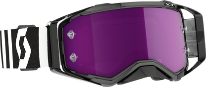 SCOTT Prospect Goggle - Racing Black/White - Purple Chrome Works Lens 272821-7432281