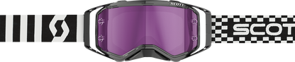 SCOTT Prospect Goggle - Racing Black/White - Purple Chrome Works Lens 272821-7432281