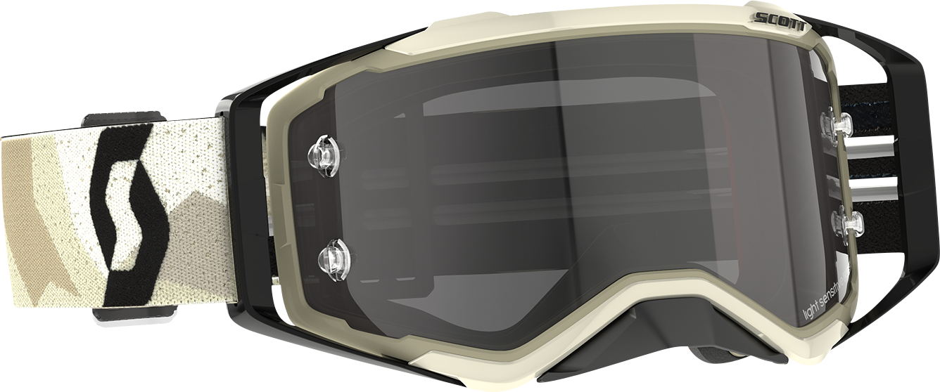 SCOTT Prospect Sand Dust Goggle - Camo Beige/Black - Light Sensitive - Gray Works Lens 272826-7431327