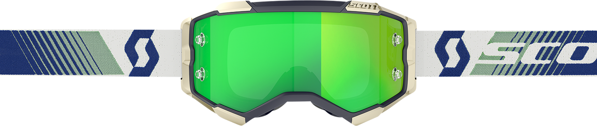 SCOTT Fury Goggle - Blue/Green - Green Chrome Works Lens 272828-1413279