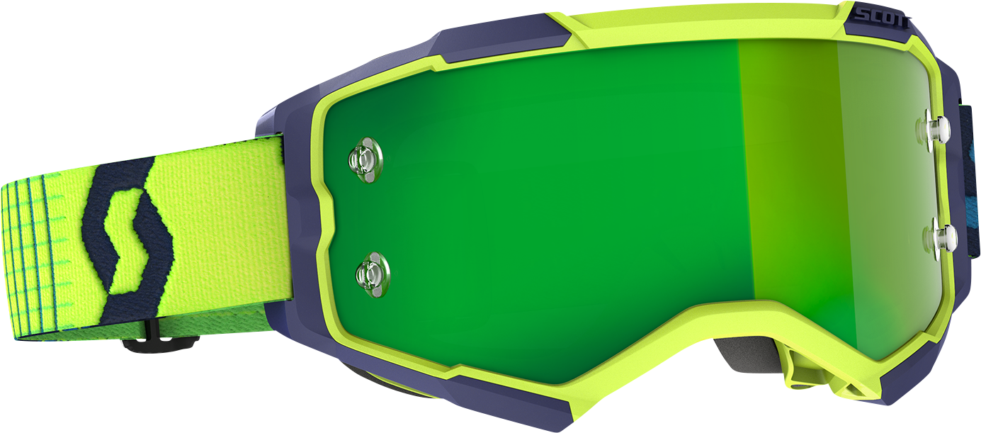 SCOTT Fury Goggle - Blue/Yellow - Green Works 272828-1054279