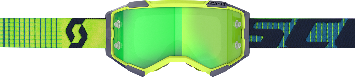 SCOTT Fury Goggle - Blue/Yellow - Green Works 272828-1054279