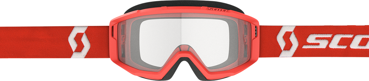 SCOTT Primal Goggle - Red - Clear Works Lens 278598-0004043