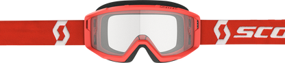 SCOTT Primal Goggle - Red - Clear Works Lens 278598-0004043