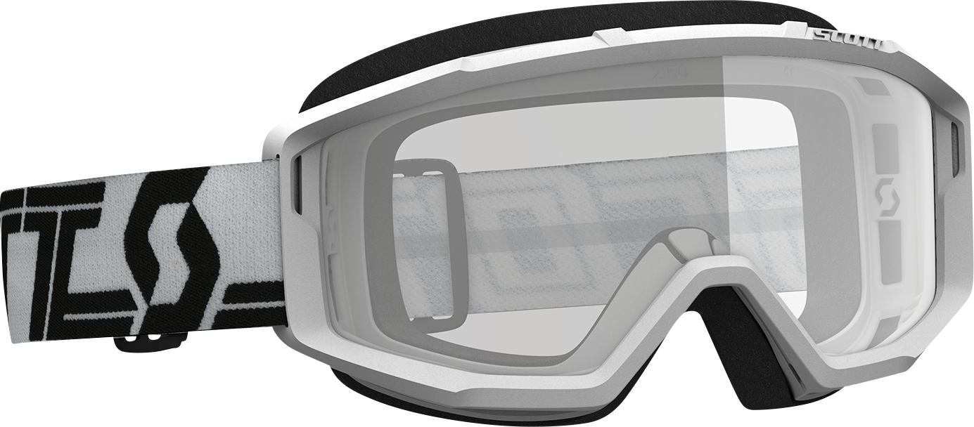 SCOTT Primal Goggle - White/Black - Clear Works Lens 278598-1035043
