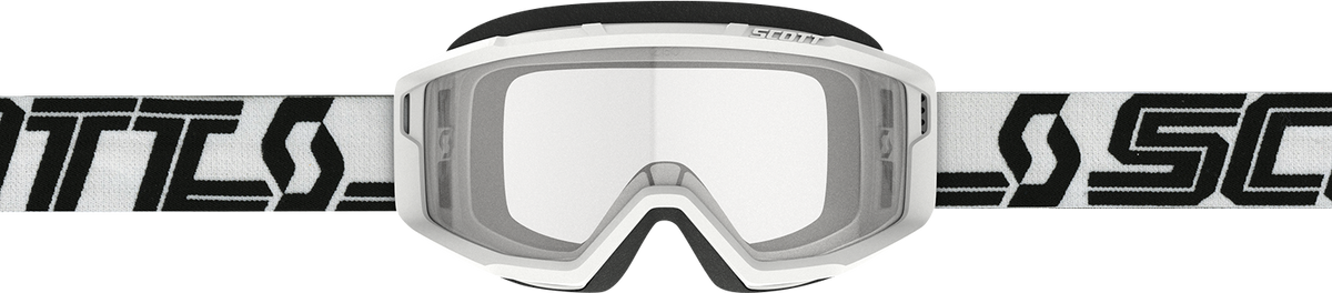 SCOTT Primal Goggle - White/Black - Clear Works Lens 278598-1035043