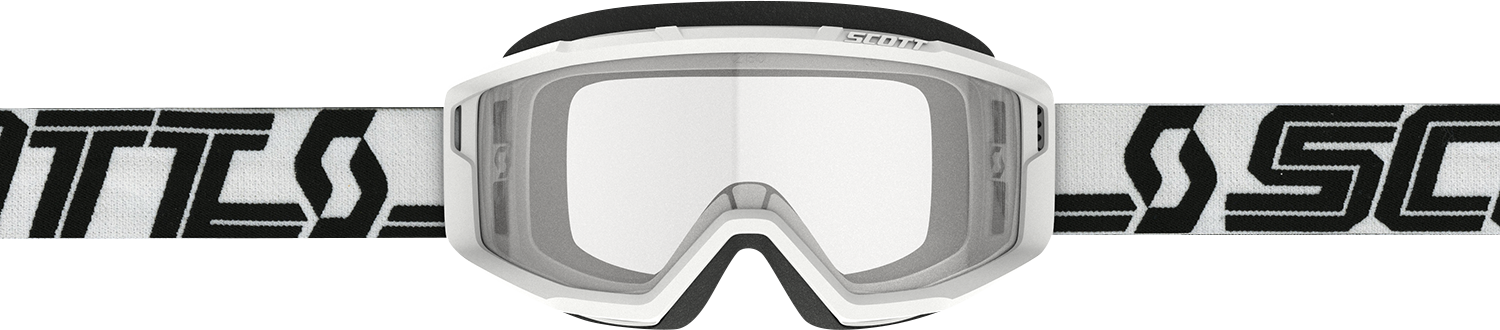 SCOTT Primal Goggle - White/Black - Clear Works Lens 278598-1035043