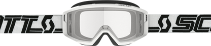 SCOTT Primal Goggle - White/Black - Clear Works Lens 278598-1035043