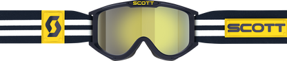 SCOTT 89X Era Goggle - Blue/White - Yellow Chrome Lens 411703-1006179