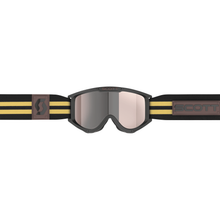 SCOTT 89X Era Goggle - Black/Beige - Silver Chrome Lens 411703-1098015