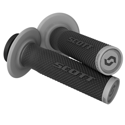 SCOTT SX II Lock-On Grip and Cam Set - Black/Gray 292452-1001222