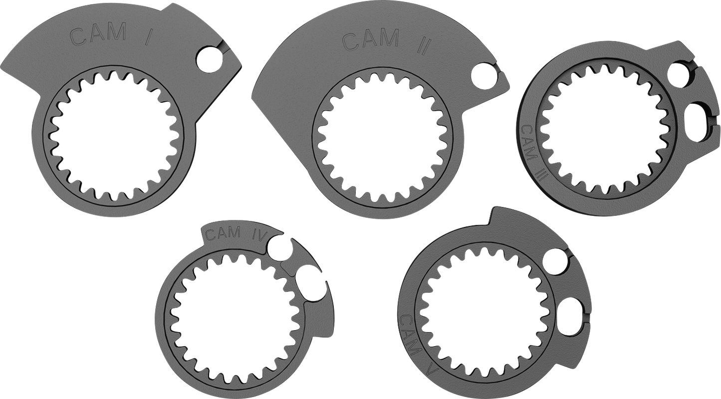 SCOTT SX II Lock-On Grip and Cam Set - Black/Gray 292452-1001222