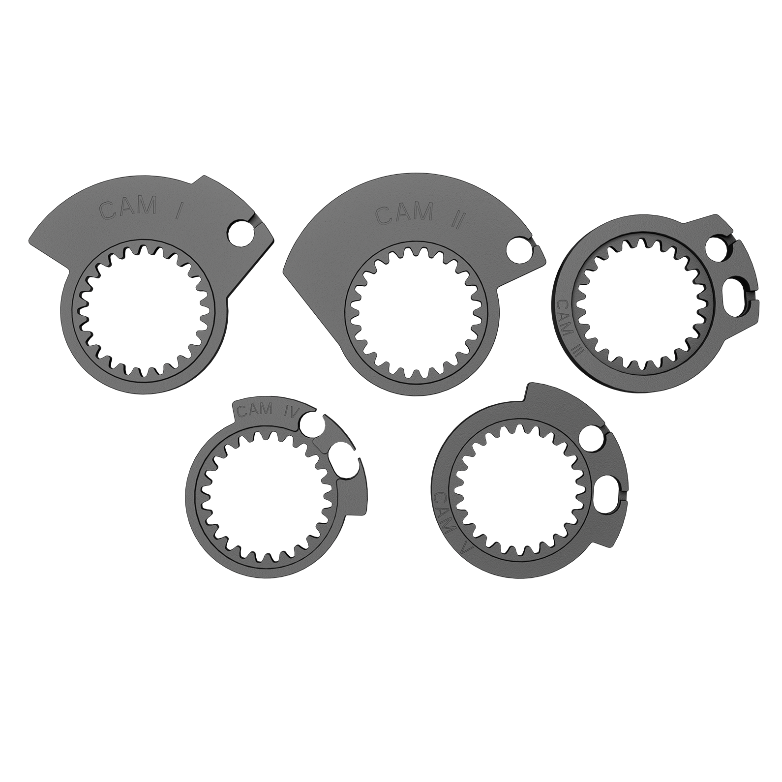 SCOTT SX II Lock-On Grip and Cam Set - Black/Green 292452-1043222