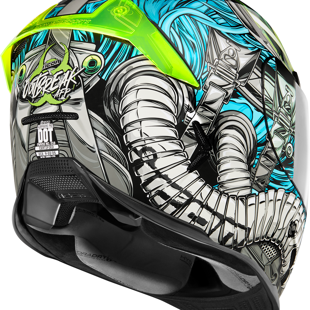 ICON Airframe Pro* Helmet - Outbreak - Blue - 2XL 0101-14949