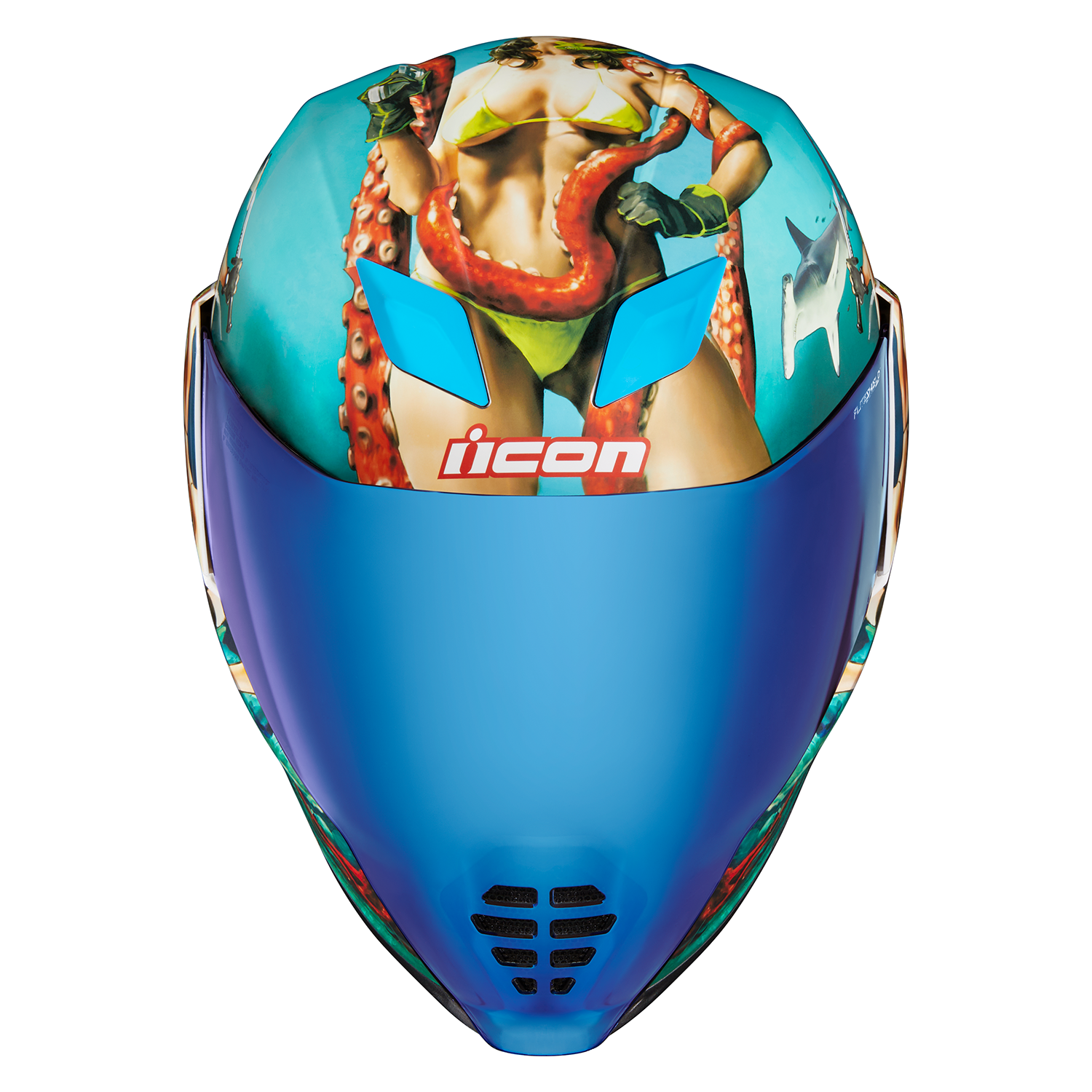 ICON Airflite* Helmet - Pleasuredome 4 - Blue - XS 0101-15000
