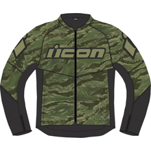 ICON Hooligan CE Tigersblood Jacket - Green - 3XL 2820-6157