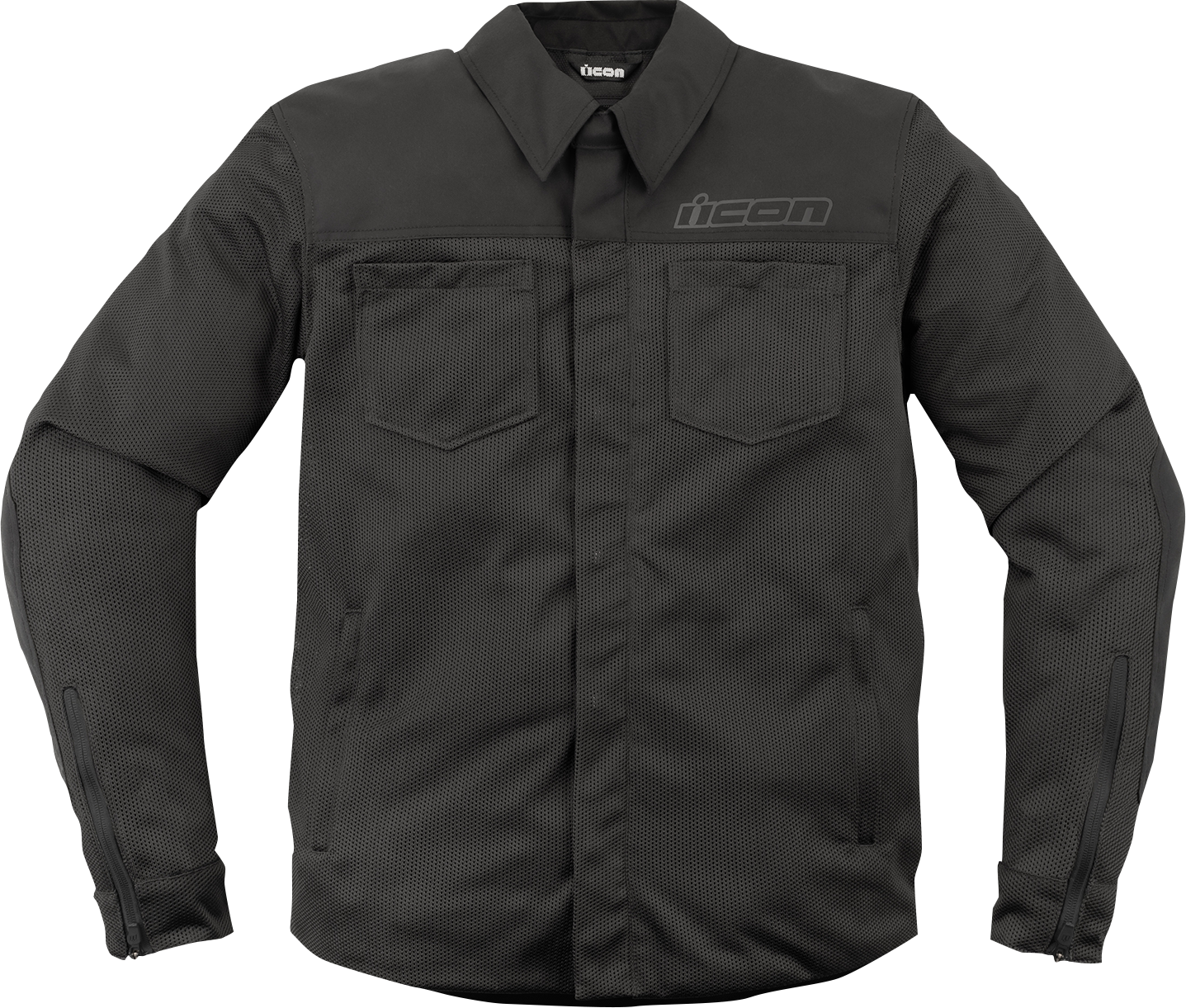 ICON Upstate Mesh CE™ Jacket - Black - Small 2820-6217