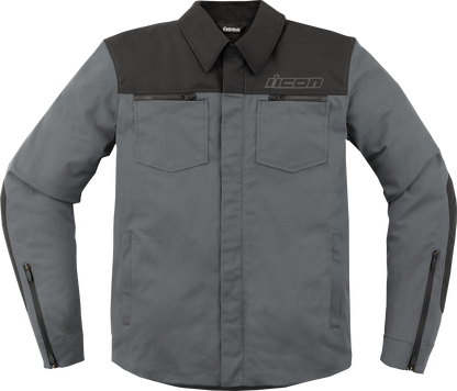 ICON Upstate Canvas CE™ Jacket - Gray - Small 2820-6241
