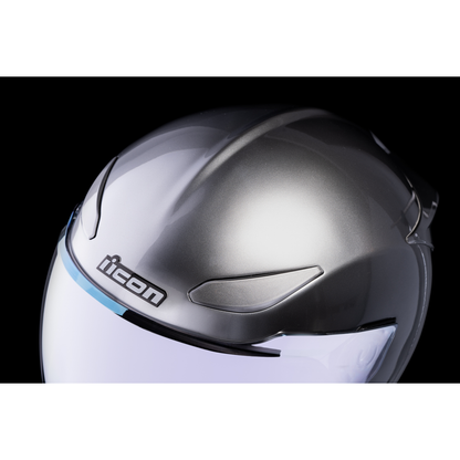 ICON Domain* Helmet - Cornelius - Silver - 2XL 0101-14977