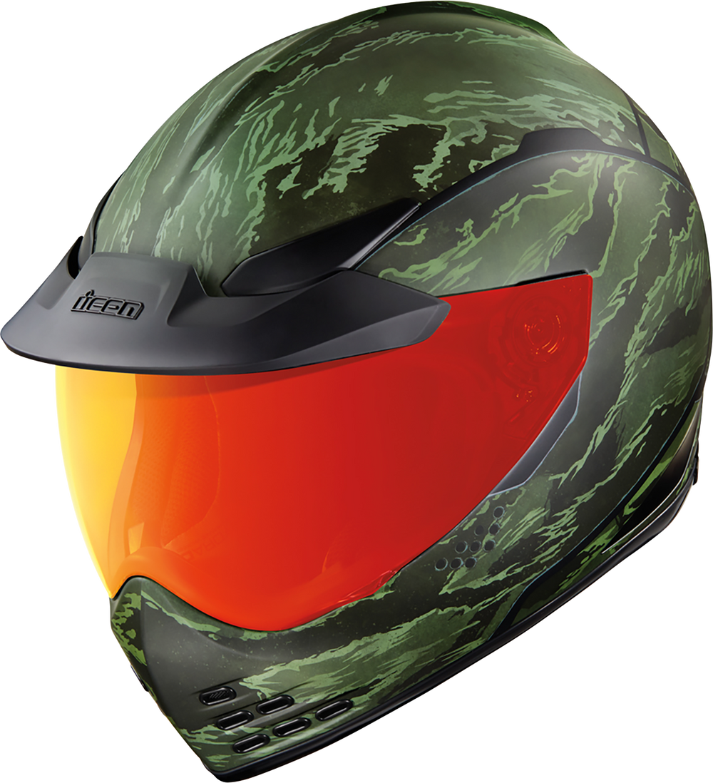 ICON Domain* Helmet - Tiger's Blood - Green - Large 0101-14926